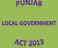 Punjab Local Government Ordinance 2013