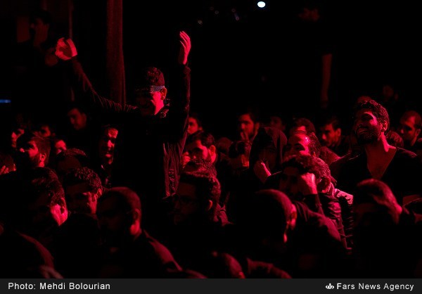 Mourning of Son of Ali (Hussein a.s) in Iran, now a days continues... as its starts from 1st of Muharram and will end after 40 days. During these days many Iranian Muslims take out processions on road to mourn on the tragedy of Karbala. Mourning of Son of Ali (Hussein a.s) in Iran, now a days continues... as its starts from 1st of Muharram and will end after 40 days. During these days many Iranian Muslims take out processions on road to mourn on the tragedy of Karbala.
