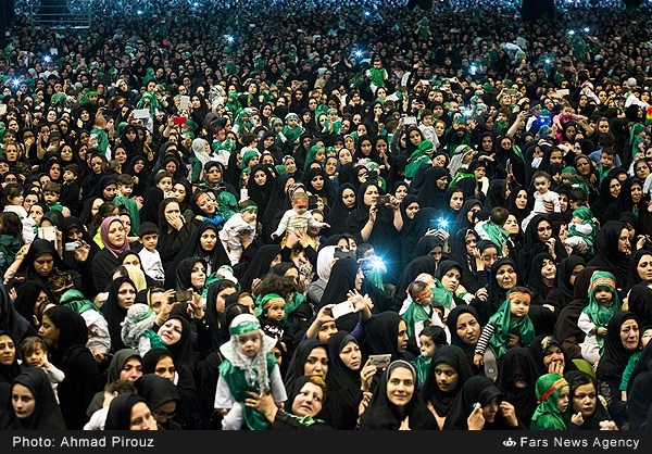 Commemoration Anniversary of 6 Month Old Child, Nation of Iran (Shiites Muslims) remembering the martyrdom of six month old kid , Ali Asghar, of Imam Hussein a.s, all Muslims take part in mourning ceremonies to remember the martyrdom of Ali Asgher at Karbala battle 1400 years ago. These ceremonies are arranged by Muslims in many cities of Iran at different levels, below images are taken in ceremonies held in Tehran, 