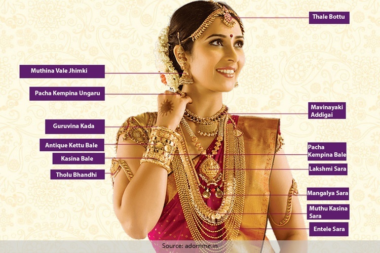 If you want to fill your taste and dream and every desire related to your fashion and style then you may have to continue to travel to down more towards south state karnataka, India. Very gorgeous and traditional and cultural jewelry of Kannada, India is dream of each women. Traditional Jewelry of Kannada is given below which mesmerized you, including the items used for wearing as fashion and tradition are as: Netri Chutti, Muthina Vali Jhumki, Haram, Guruvina Kada, Pacha Kempina Ungaru, Mavinakayi Addigai, Lakshmi Sara, Thouloo Bandhi, Mangalsutar, Toe Ring, to buy such traditional jewelry keep in your mind that you have selected a reliable shop where you may buy true jewels items, visit many shops and stores, also use net and websites to find locations of traditional jewelry of Kannada, Karnataka coorgi wedding ceremonies are believed as most richest and worthy wedding ceremonies in India. If you want to fill your taste and dream and every desire related to your fashion and style then you may have to continue to travel to down more towards south state karnataka, India. Very gorgeous and traditional and cultural jewelry of Kannada, India is dream of each women. Traditional Jewelry of Kannada is given below which mesmerized you, including the items used for wearing as fashion and tradition are as: Netri Chutti, Muthina Vali Jhumki, Haram, Guruvina Kada, Pacha Kempina Ungaru, Mavinakayi Addigai, Lakshmi Sara, Thouloo Bandhi, Mangalsutar, Toe Ring, to buy such traditional jewelry keep in your mind that you have selected a reliable shop where you may buy true jewels items, visit many shops and stores, also use net and websites to find locations of traditional jewelry of Kannada, Karnataka coorgi wedding ceremonies are believed as most richest and worthy wedding ceremonies in India.